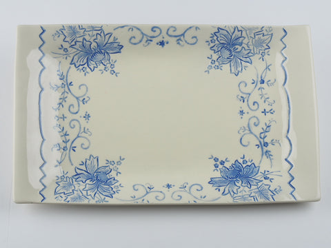 12" x 8" Rectangular Lace Platter 17010