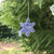 Blue Lace Snowflake Ornament N17073