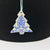 Blue Lace Christmas Tree Ornament N17075
